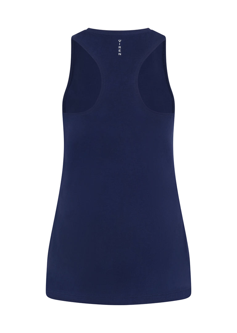 Prowess Muscle Tank - Navy